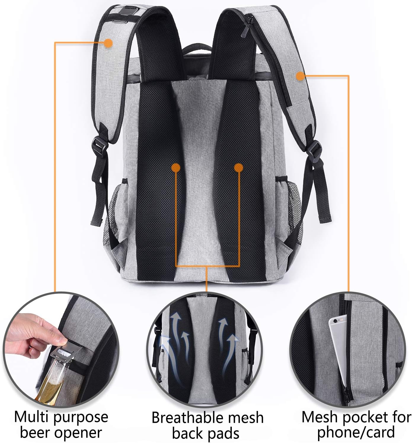 LEAKPROOF Lightweight Cooler Backpack