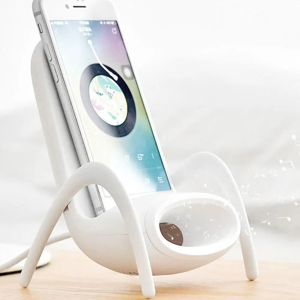 Mini Chair Stand Universal 15W Wireless Charging and Speaker