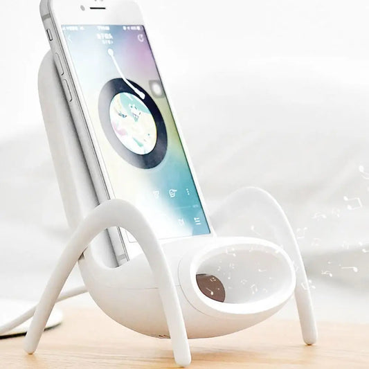 Mini Chair Stand Universal 15W Wireless Charging and Speaker